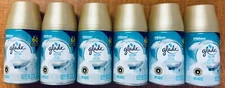 6 Glade Automatic Spray Air Fresheners Sky & Sea Salt, Ocean Breeze & Warm Musk