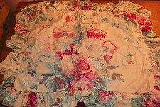 RALPH LAUREN ELSA GRASSLANDS-NEW STANDARD RUFFLED PILLOW SHAM-100 COTTON