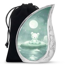 Bear Urns For Human Ashes Adult Female Decorative Urns For Home Decor 10 Inch