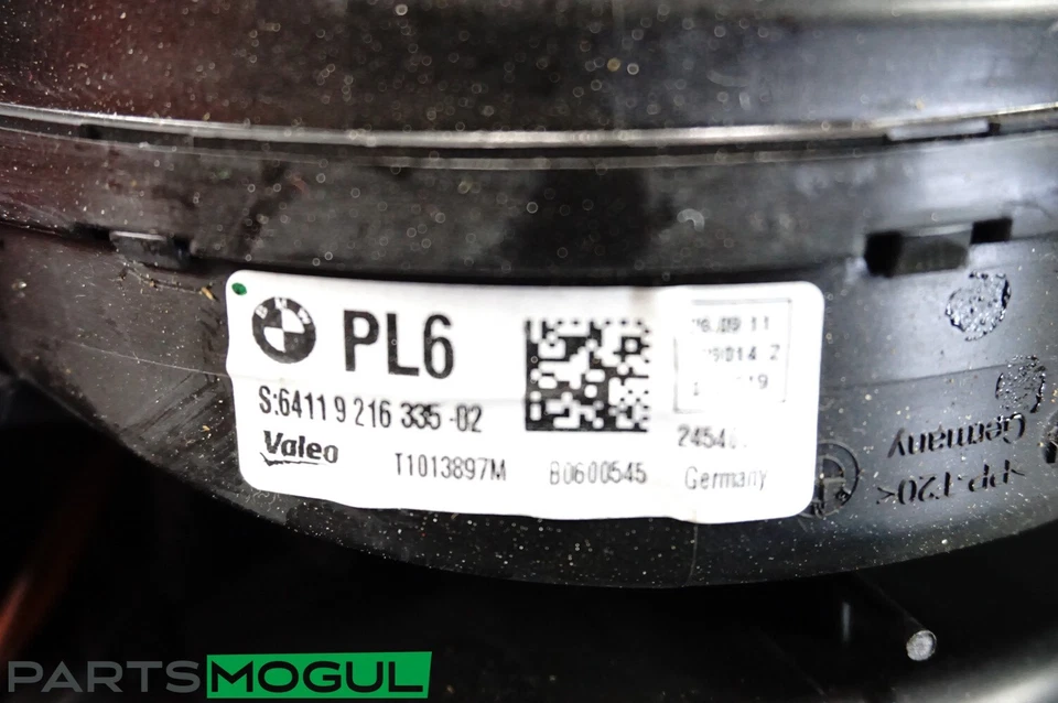 12 BMW 7-SERIES 750i XDRIVE 4.4L V8 DI CONSOLE REAR A/C HEATER BLOWER MOTOR Foto 3 de 4