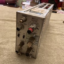 Tektronix 7A26 Dual Trace Amplifier Scope Plug In Unit Module