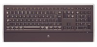 Logitech Corded Keyboard, Black/clear, Usb - Log920000914 Logitech Corded Keyboard, Black/clear, Usb - Log920000914