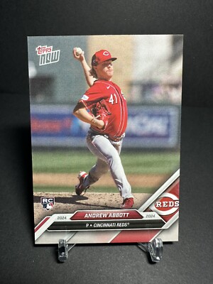 Andrew Abbott 2024 Topps Now Road To Opening Day RC #OD-215 REDS