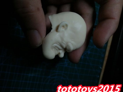 1/6 Sailor Popeye Strong Man Tatoo Head Sculpt Fit 12'' Male Soldier Figure Body - Picture 3 of 6