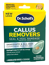 Dr. Scholl's Callus Removers - 4 Cushions Disks - Ex: 9/26