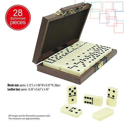 Dominos Jumbo Set Spiel. Premium Classic 28 Stück Doppel Sechs Domino. Langlebig .. - Bild 8 von 8