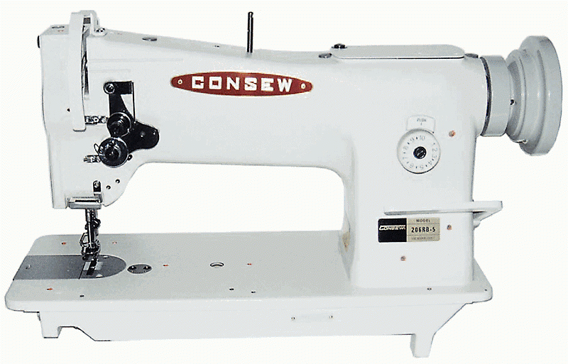 Consew 206RB-5 Triple Feed, Upholstery Walking Foot Sewing Machine