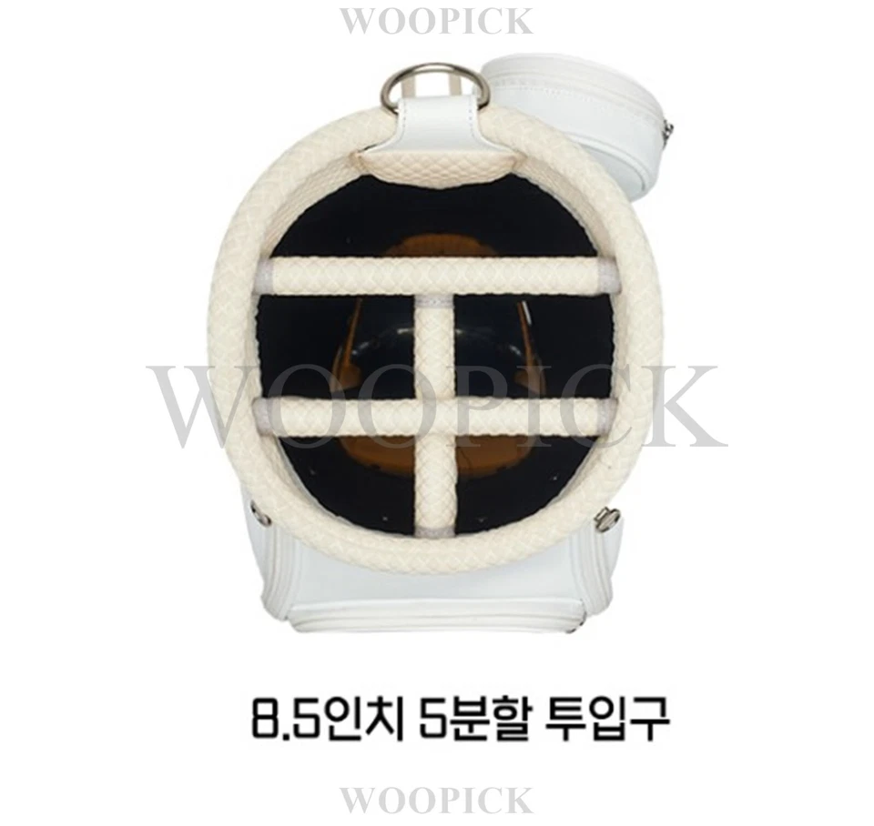 Callaway 2024 HANNA Bolsa Caddie Feminina com Rodas 8.5" 5Way PU PE Nova em Folha - Rosa - Imagem 2 de 4