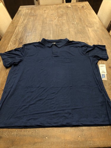 32 Grad Herren Polo Blau XXL