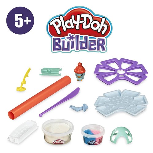 Play-Doh Builder Iglo Knetset | Knete Set | Play Doh Knete - Bild 2 von 3