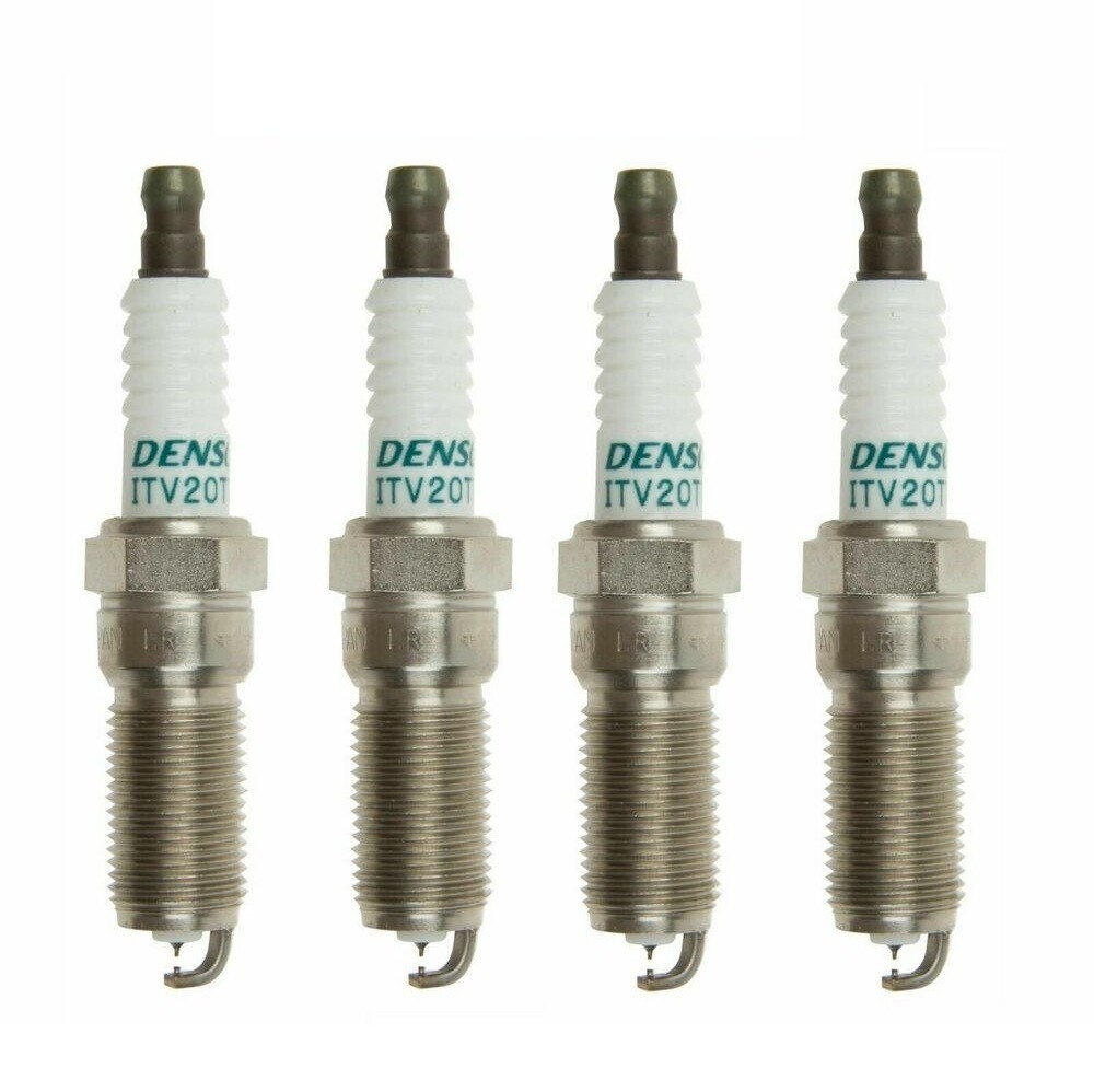 Denso Iridium TT Spark Plugs ITV20TT/4719 Set of 4 For MAZDASPEED 3 6 CX-7 Turbo