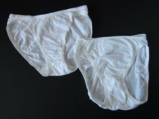 2 Maidenform VTG 90s Body Benefits  Affair Cotton Bikini Panties Lot SMALL