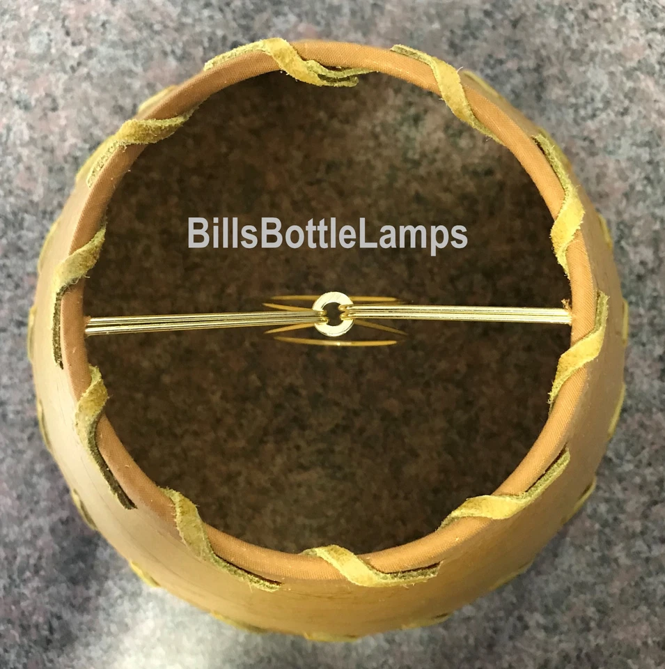 Lámpara de mesa con clip estilo bombilla cono 9" rústica de casa de campo CRAQUELADO Foto 4 de 4