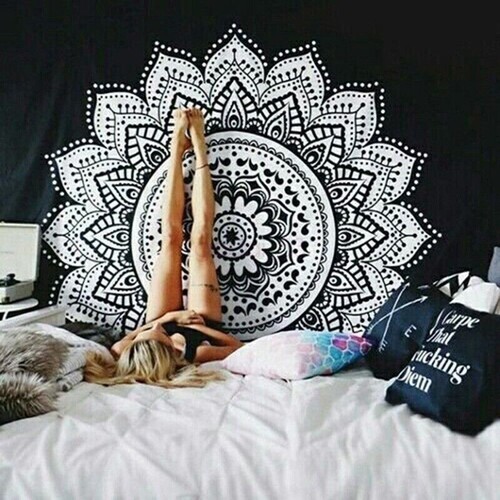 AU 2024 Large Indian Ombre Tapestry Wall Hanging Mandala Hippie Bedspread Throw - Picture 9 of 98