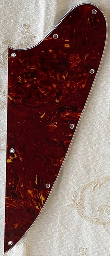 Pick Fits Gibson Firebird  Blank Style Guitar Pickguard,4 Ply Red tortoise