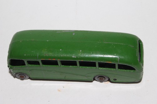 MATCHBOX LESNEY #21B BEDFORD COACH BUS, DARK GREEN, GPW, ORIGINAL - Picture 6 of 8