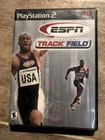 ESPN Track and Field (Sony Playstation 2 PS2, 2000) CIB COMPLETE
