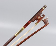 Advanced Snakewood Violin Bow 4/4 Hand Made Well Balanced snail tail Frog