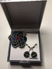 Worthington Boxed Earrings Pierced With Pin/Brooch MADE IN USA
