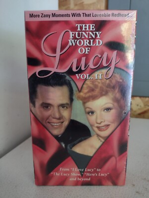 1997 - ''The Funny World of Lucy Volume II'' - VHS (Factory Sealed)