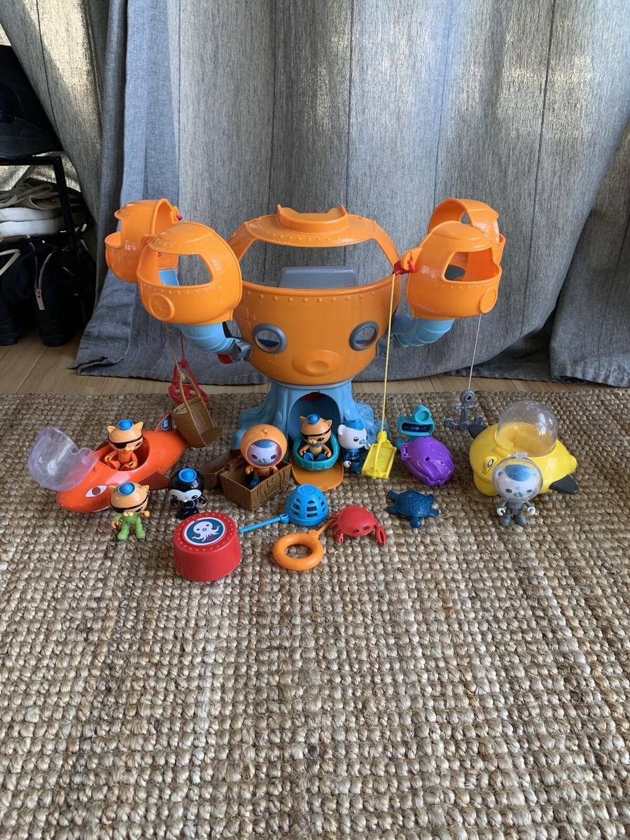 Octonauts Toys Bundle: Octopod, Action Figures,Boats, Octo