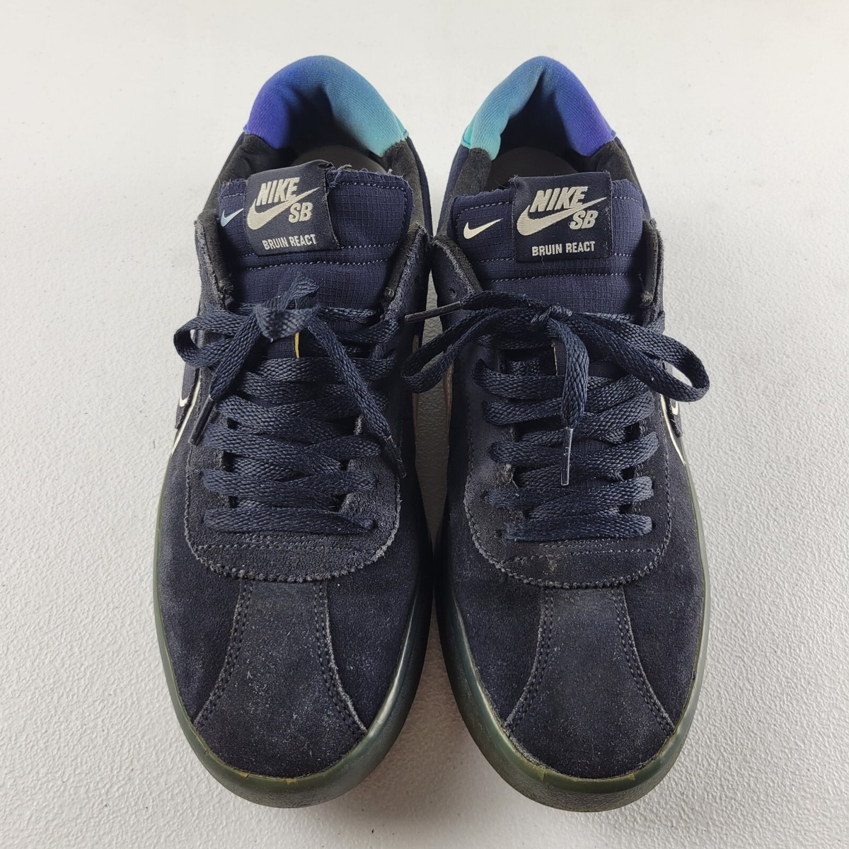 Nike SB Bruin React T SB Dark Obsidian Lace Up Sneaker Shoes
