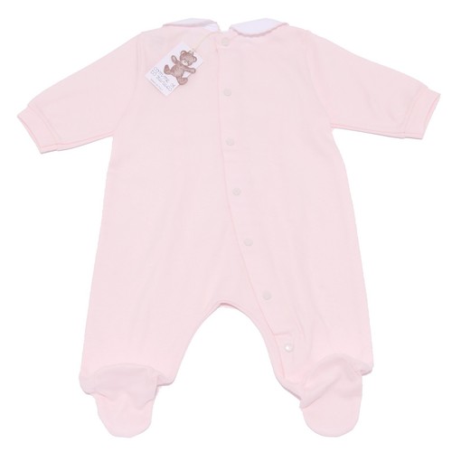 5233AA tutina bimba GIRL COMME SI COMME CA cotton romper - Picture 2 of 4