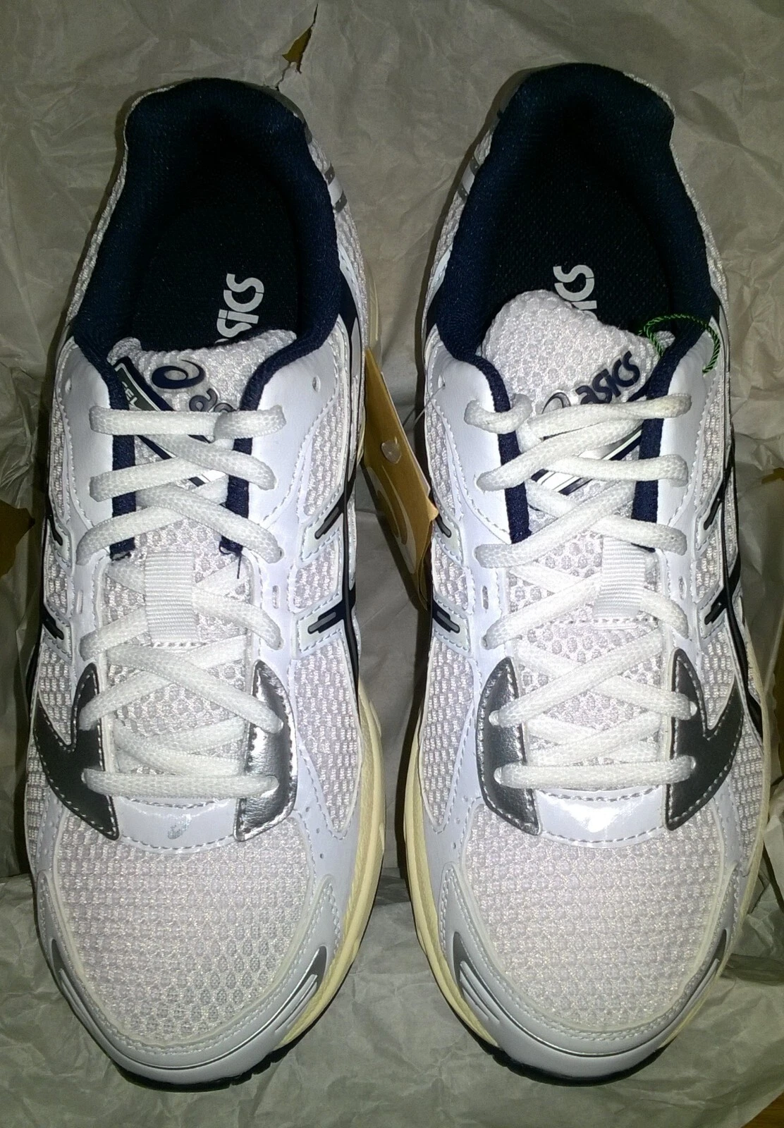 ASICS GEL 1130 White Midnight UK6.5 US8.5 EUR40 Scarpe da ginnastica
