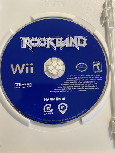 Rock Band Nintendo Wii Probado Funcionando Excelente Estado Oliverns Comercio - Imagen 4 de 6