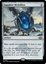 1x SAPPHIRE MEDALLION - Modern Horizons - MTG - Magic the Gathering
