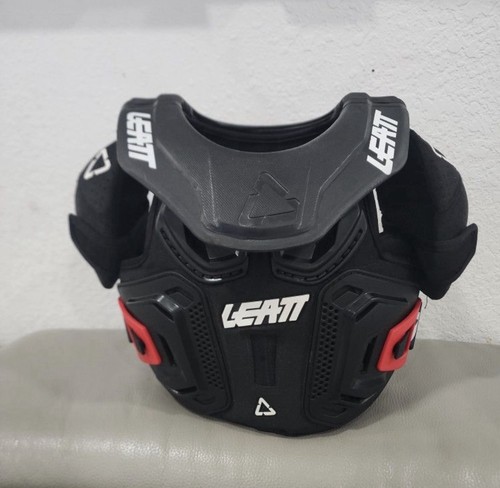 Leatt Fusion 2.0 Junior Vest - Black - Small/Medium - 1018010001 Youth Jr S/M