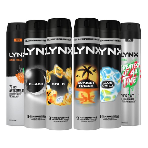 Lynx XXL Antitranspirant 72 Stunden Schweißschutz Deodorant Spray 250ml, 36er-Pack - Bild 9 von 68