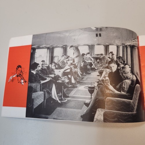 VTG 1948 Burlington's Railroad Denver Zephyr Between Chicago & Denver Booklet - Picture 6 of 17