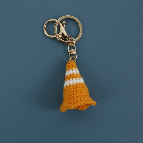 Keychain Knitting Keyring Girl Bag Flower New Pendant Jewelry Handmade Weaving - Picture 11 of 35