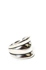 James Avery Womens Sterling Silver Triple Segment Dome Ring Size 5.75 11.7g