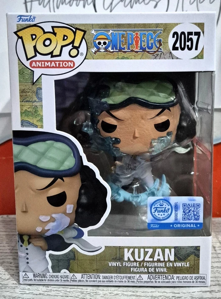 FUNKO POP ANIMATION ONE PIECE KUZAN AOKIJI #2057 SPECIAL EDITION NUOVO - Immagine 3 di 4