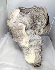 Vintage Genuine Fur Ushanka Trapper Hat Russian/European - Size S-M