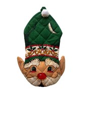 RARE Early 1990's Christmas Elf Oven Mit as seen on Tim Allen Home Improvement