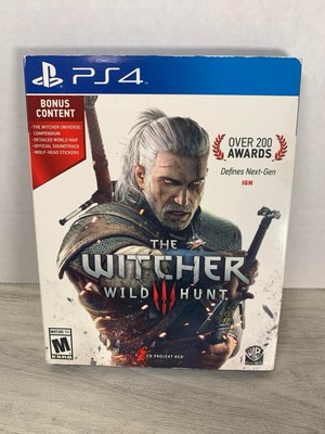 The Witcher 3 III Wild Hunt Complete W/ Slipcover, Manual PlayStation 4 PS4