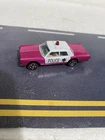 Hot Wheels Custom 1968 Police Cruiser Hot Pink Mint Perfection! Metal Base Loose