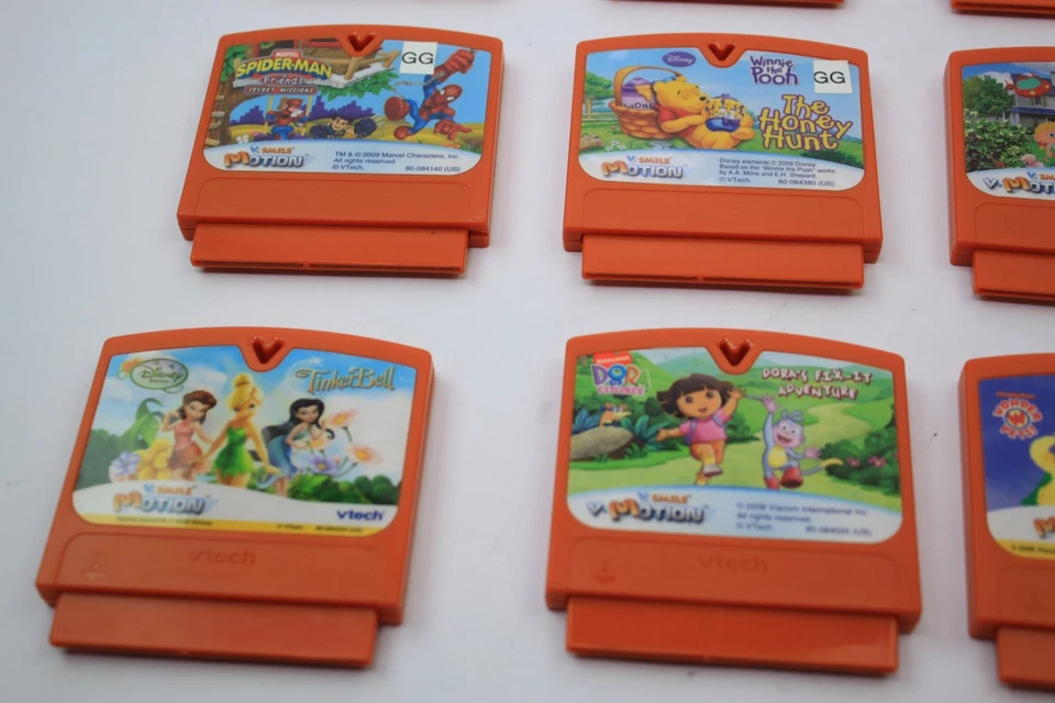 Lot of 26 Vtech Vsmile Vmotion Mickey Mouse Dora The Explorer Toy Story & More - Image 4 of 4