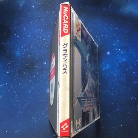 Gradius W/Case Manual PC Engine Hu Card Retro Used Game Good NTSC-J Japan JP
