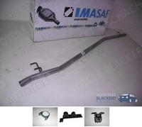 Imasaf Auspuff Mittelrohr für Citroen+Fiat+Peugeot 1.6D Jumpy/Scudo/Expert 2007-