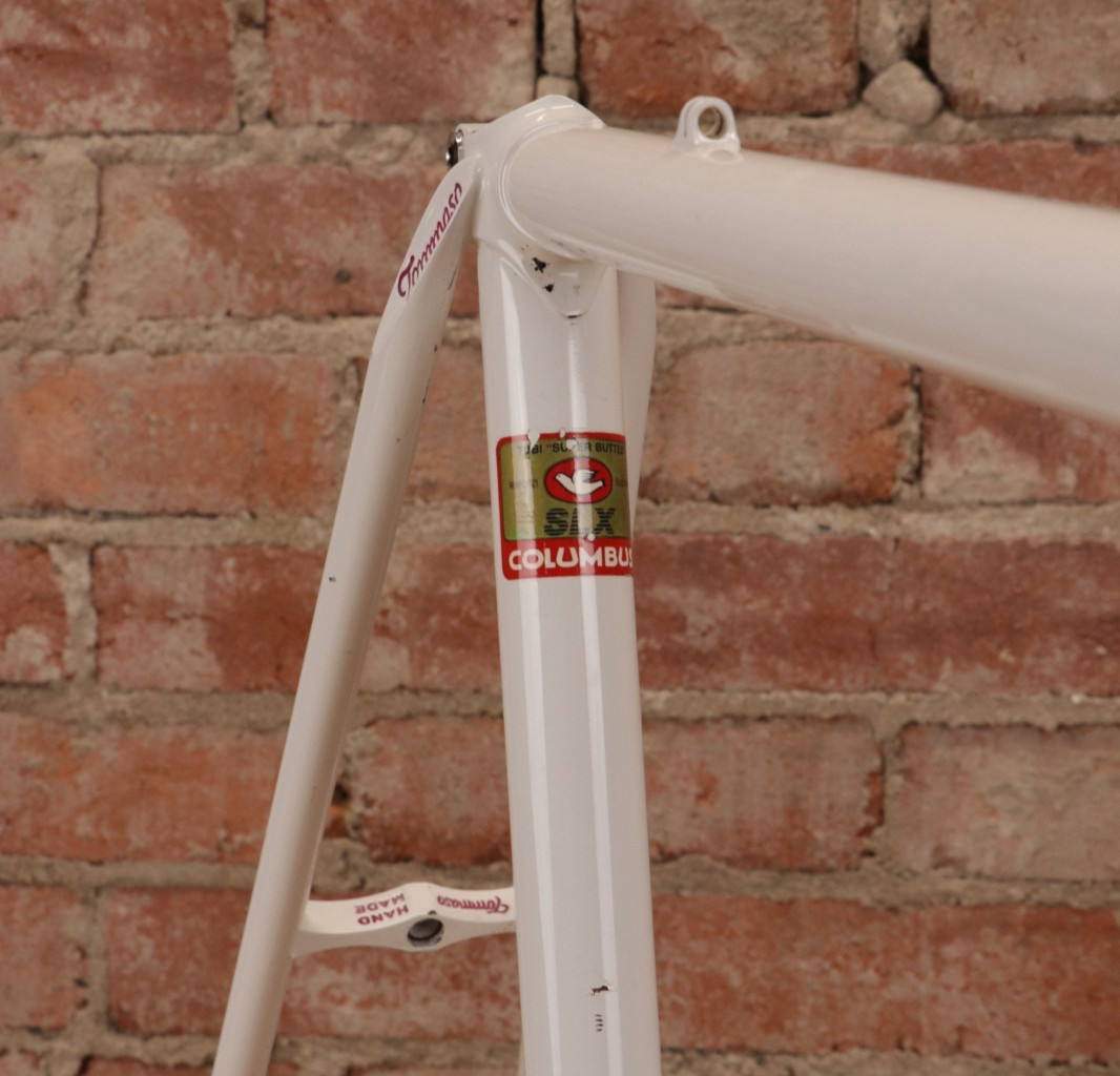 62cm Tommaso SLX Columbus Steel tube set Road Bike Frame & Fork Vintage Italian