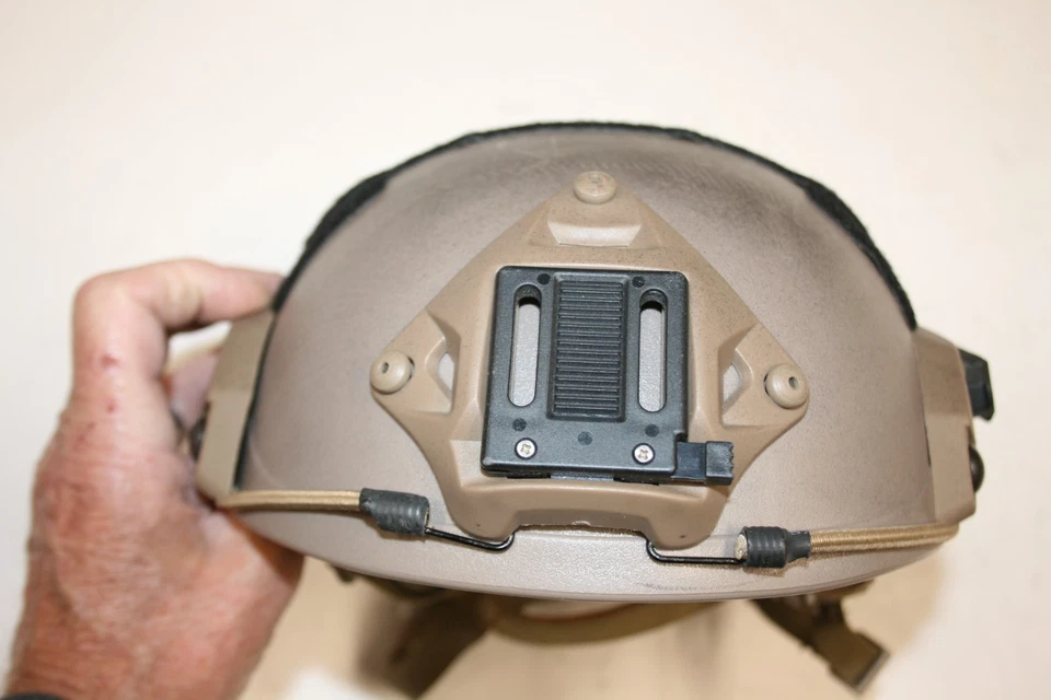 FMA Tactical Airsoft Ballistic Helmet Thick Size L/XL Heavy green Excel' Cond' - Image 4 of 4