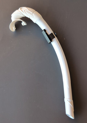 Cressi Corsica White Snorkel Flexible Freediving Spearfishing Scuba
