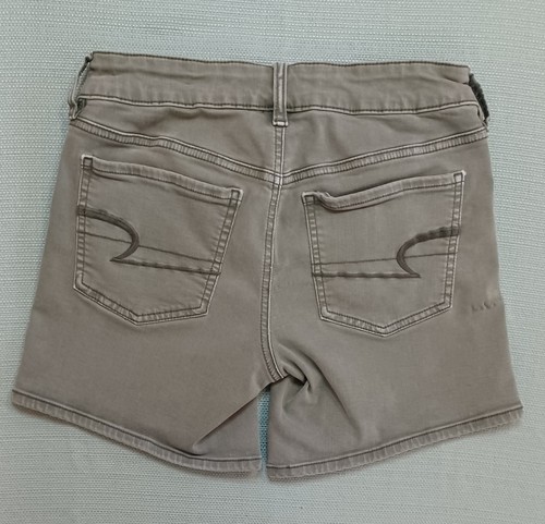 American Eagle Outfitters Green Shorts Women’s Sz 4 Midi Super Stretch AEO Twill - Picture 14 of 24