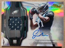 2014 Topps Finest AUTO/Patch - Jordan Matthews #RAP- JMA