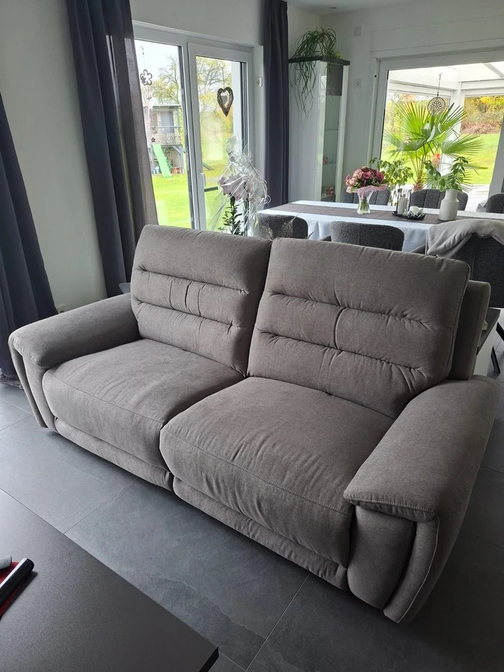 3 Sitzer Sofa Couch neuwertig mit Relaxfunktion - Bild 3 von 4