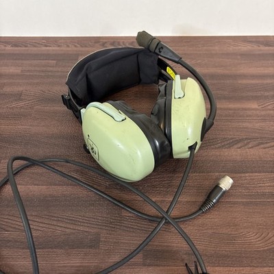 David Clark Aviation Headset Model H20-10x Noise Cancelling for